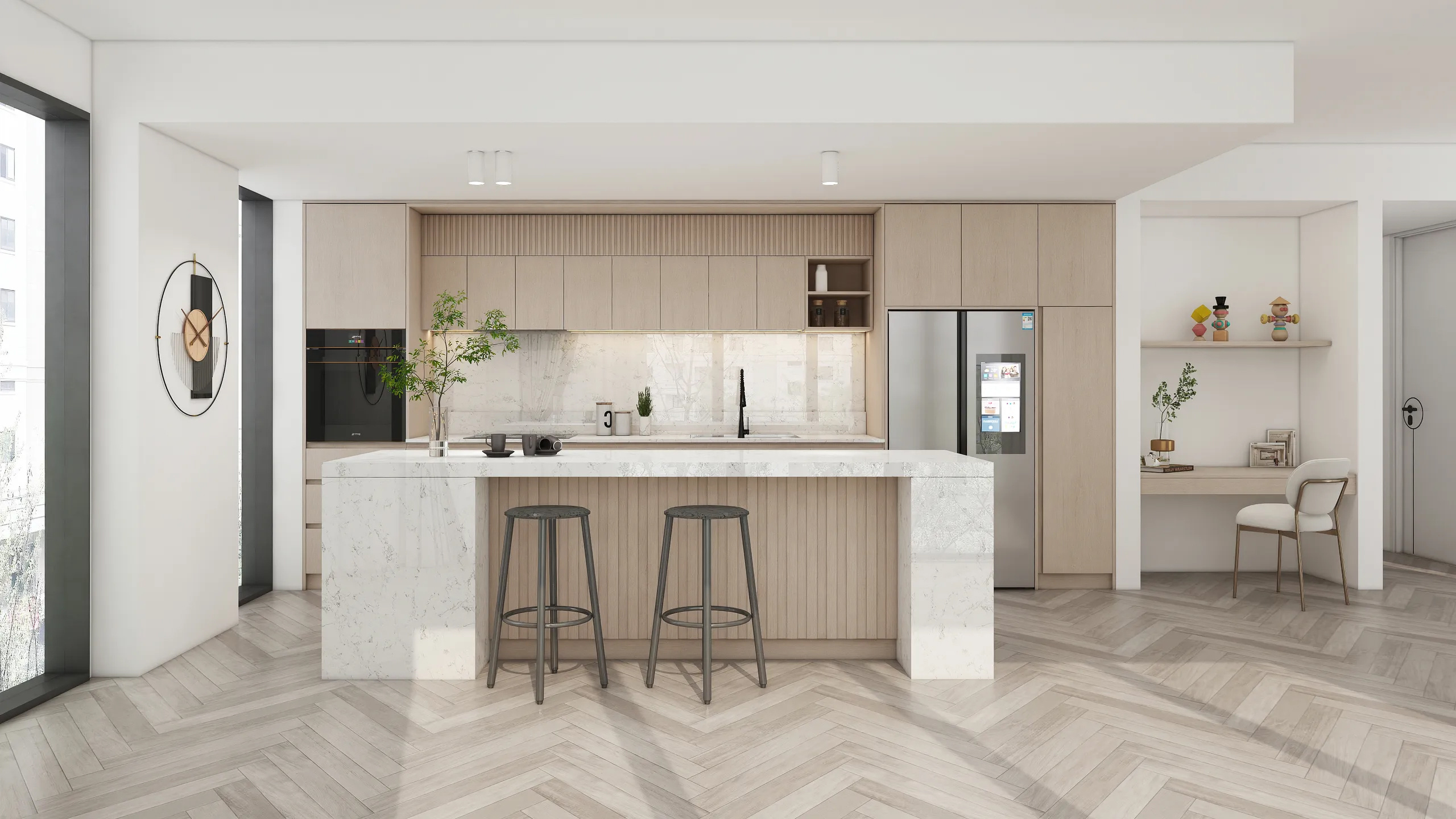 Melamine Kitchen Cabinet